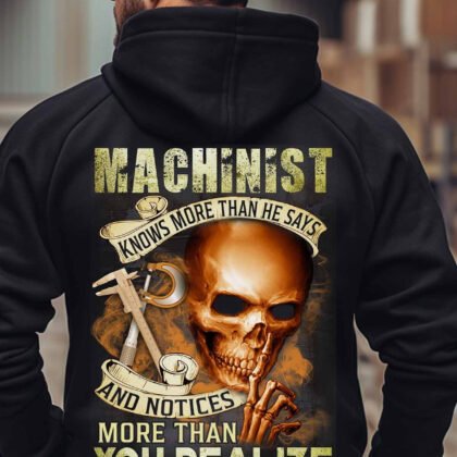 Machinist Knows More than he says