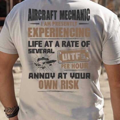 WTFs Per Hour - Aircraft Mechanic Funny Warning