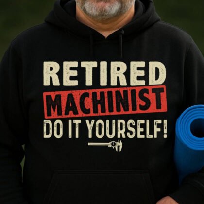 Retired Machinist - Do It Yourself Funny Quote
